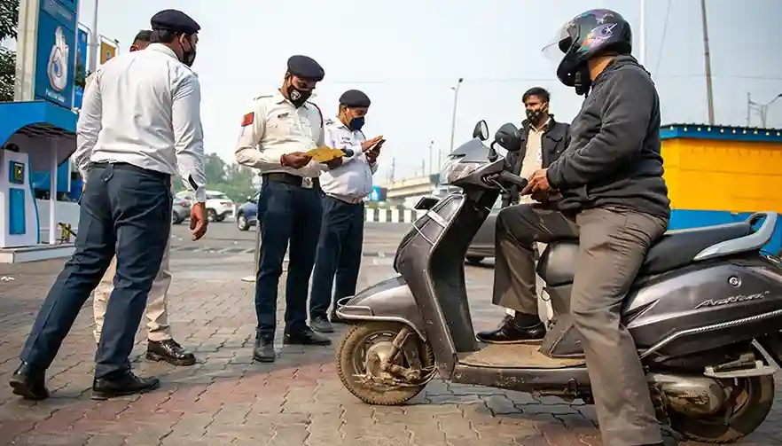 Fine for Driving Without Insurance in India